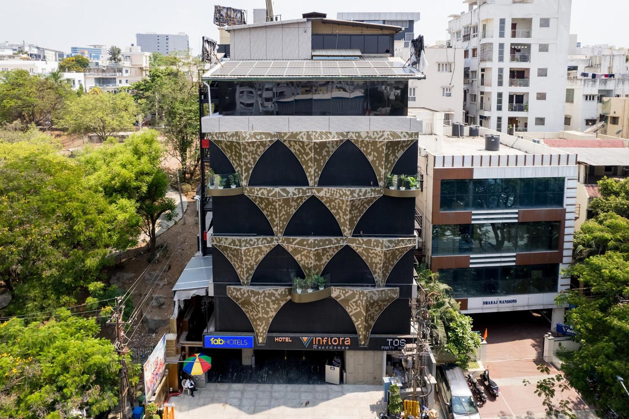 Oriva Vinflora Residency - Nr Lv Prasad Hospital, Banjara Hills Hotel Haidarábád Kültér fotó